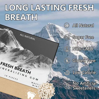 Re-mineralizing chewing gum