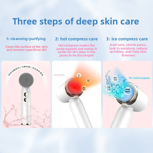 Facial compress device