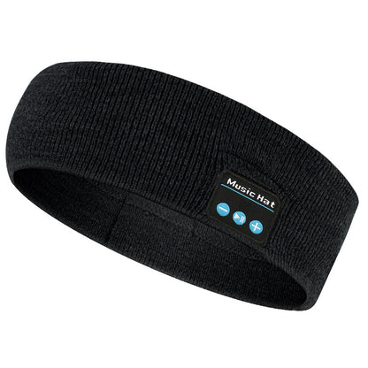 Wireless Bluetooth Sports Headband with Sweat Absorption