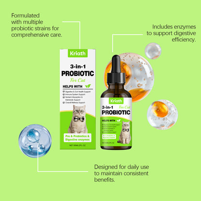 Kriath Cat Probiotic Drops